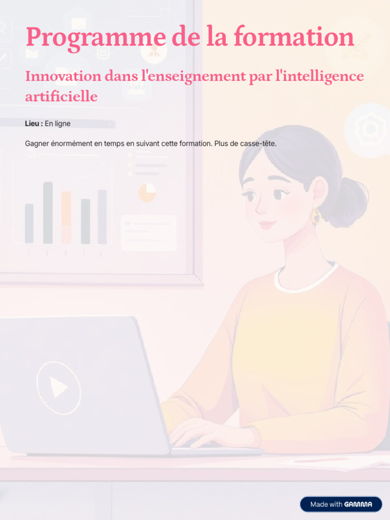 Formation IA en pédagogie en ligne | PDF | Intelligence artificielle ...