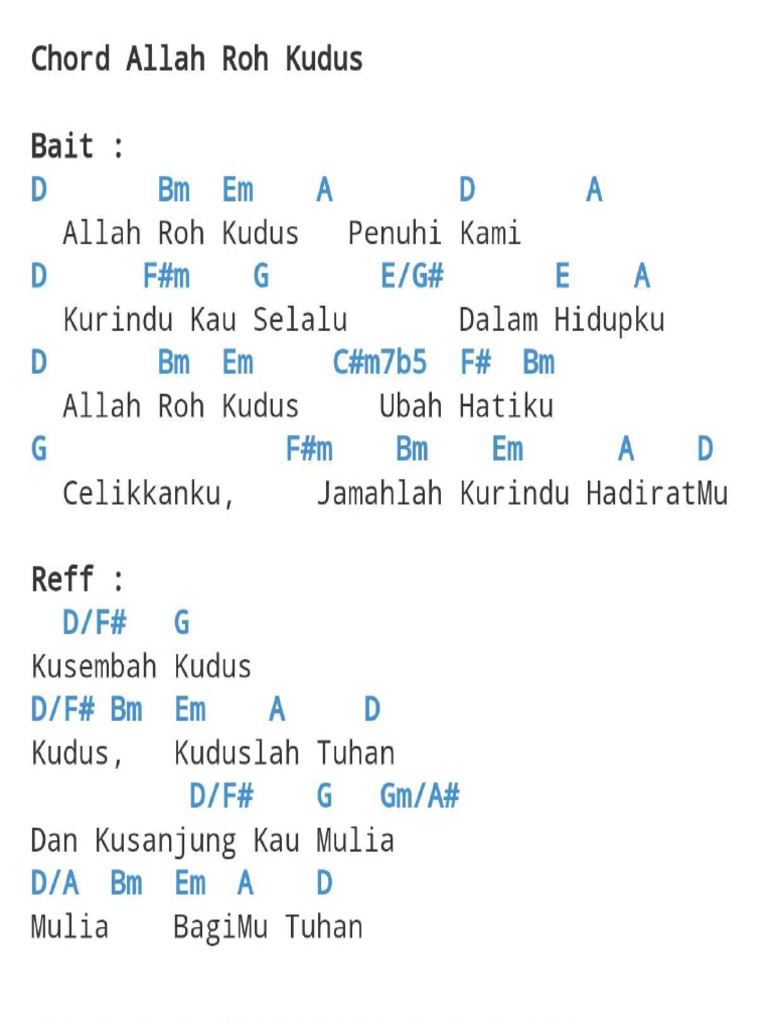 Allah Roh Kudus | PDF