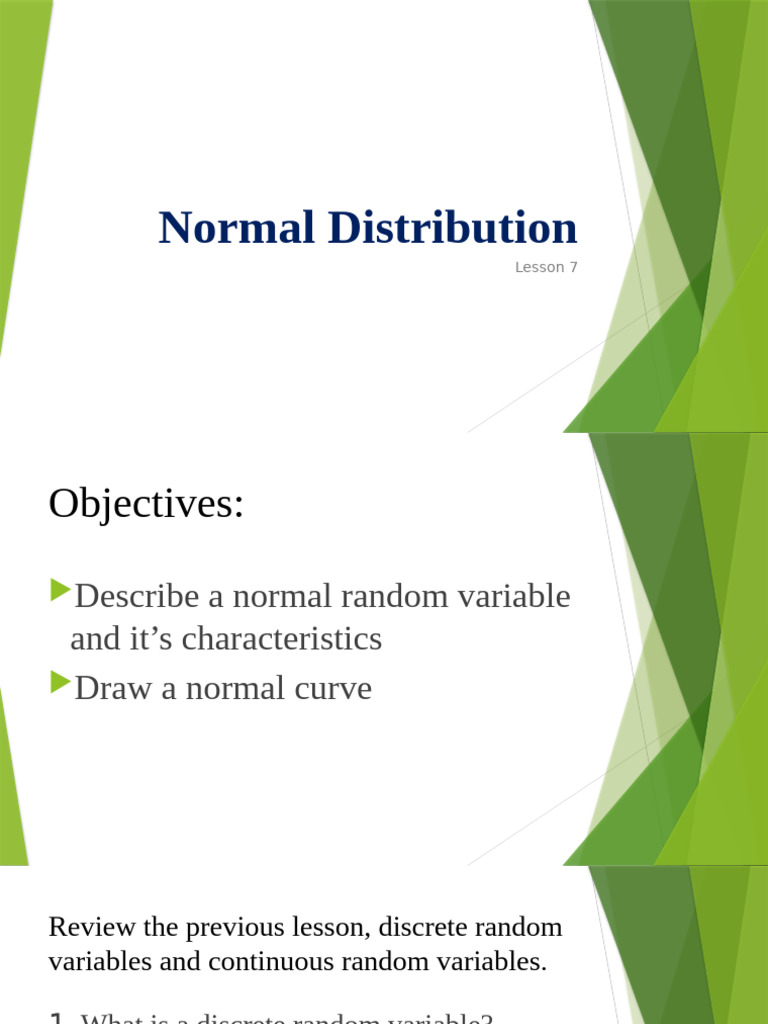 Understanding Normal Distribution Basics | PDF | Mean | Normal Distribution