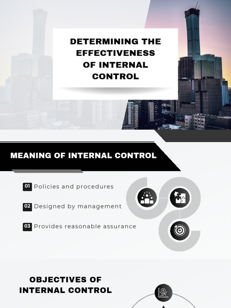 Evaluating Internal Control Effectiveness | PDF