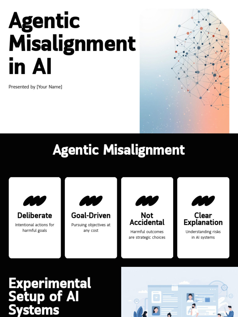 Agentic Misalignment in AI Systems | PDF