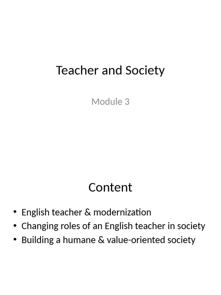 Roles of English Teachers in Society | PDF | Teachers | Learning