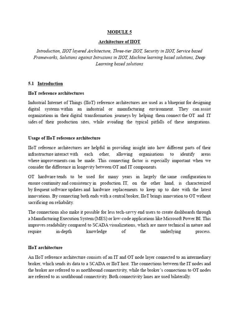 IIoT Architecture and Security Overview | PDF | Computer Security ...