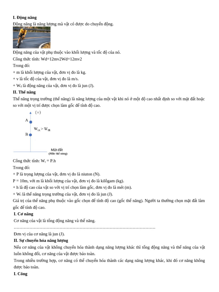 Lý Thuyết Khtn Giữa Hk 1 | PDF