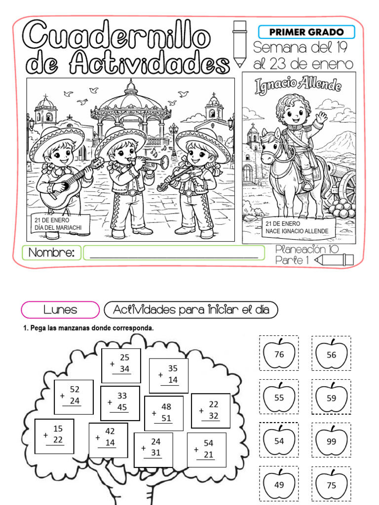 Actividades de Planeación para Primer Grado | PDF