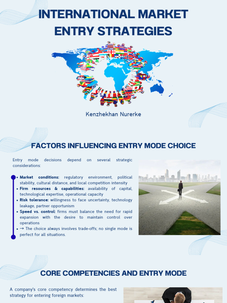 International Market Entry Strategies | PDF | Mergers And Acquisitions ...