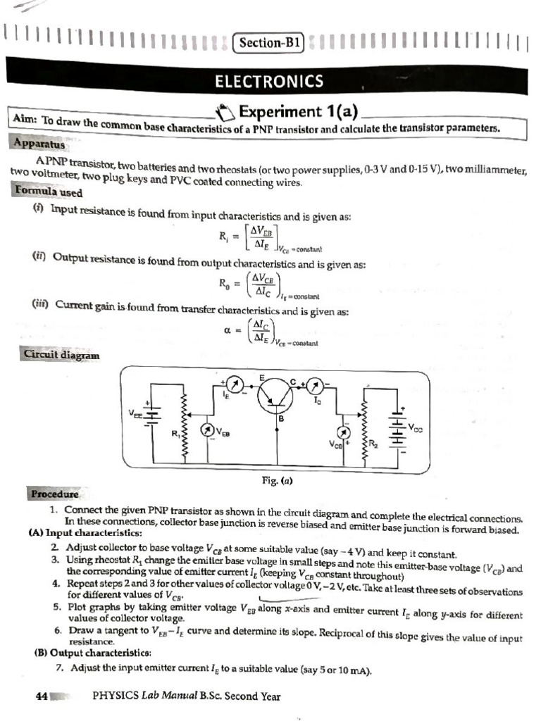 Physics Experiment | PDF