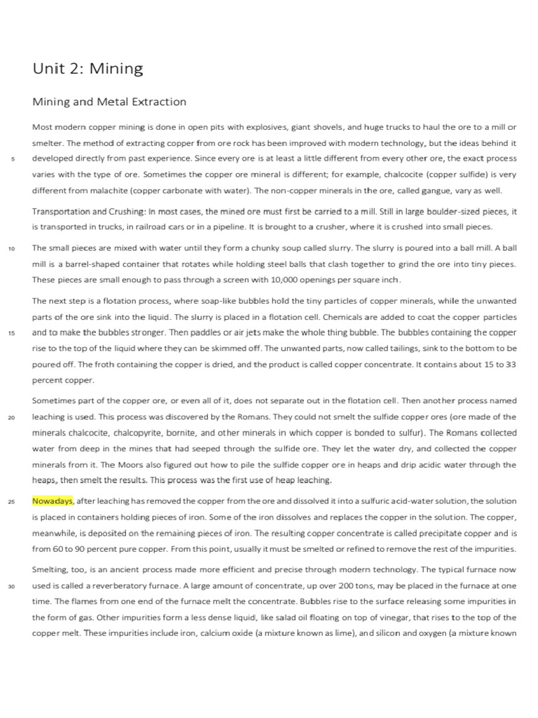 Mining | PDF
