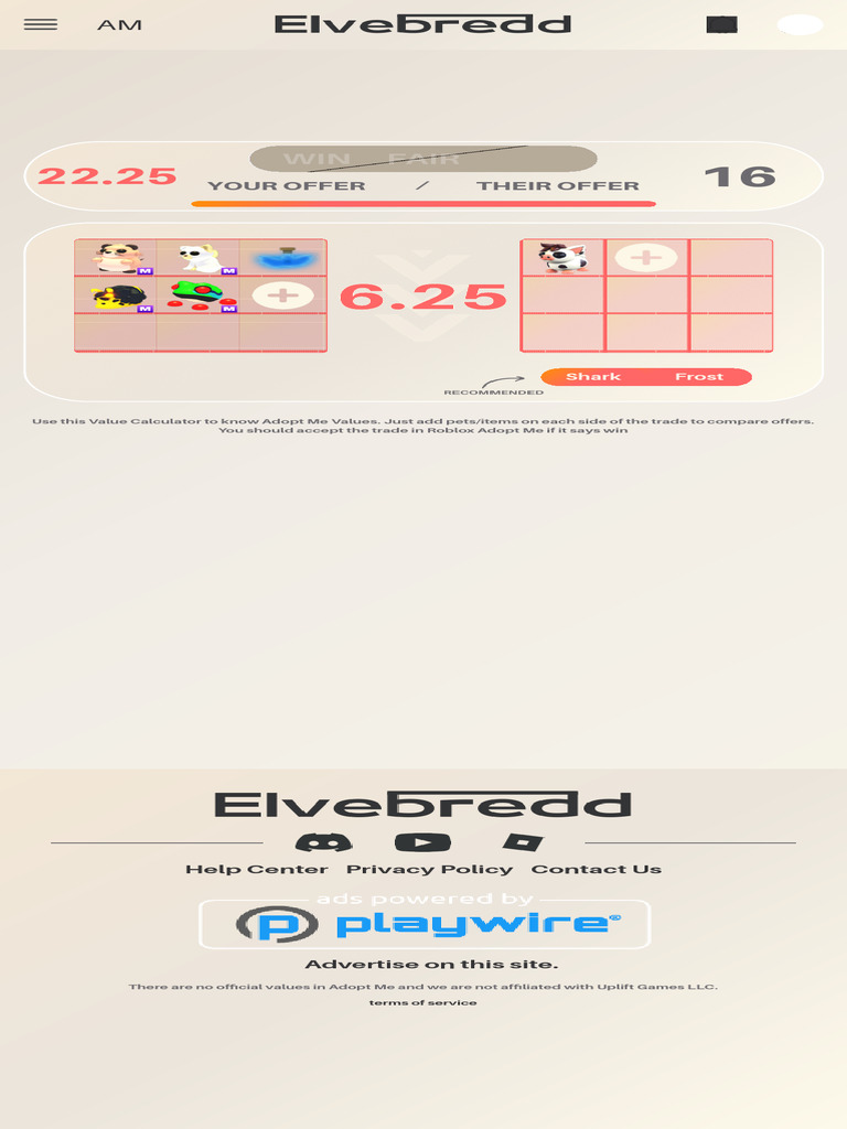 Adopt Me Value Calculator 4 | PDF