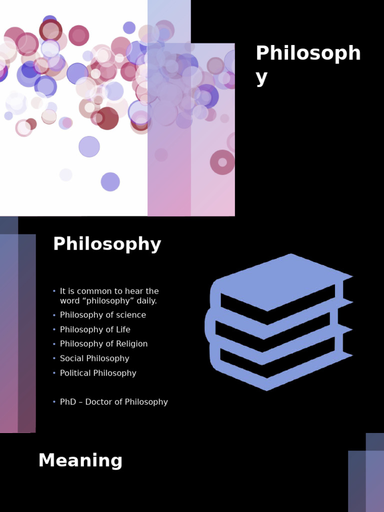 Overview of Philosophy and Its Branches | PDF