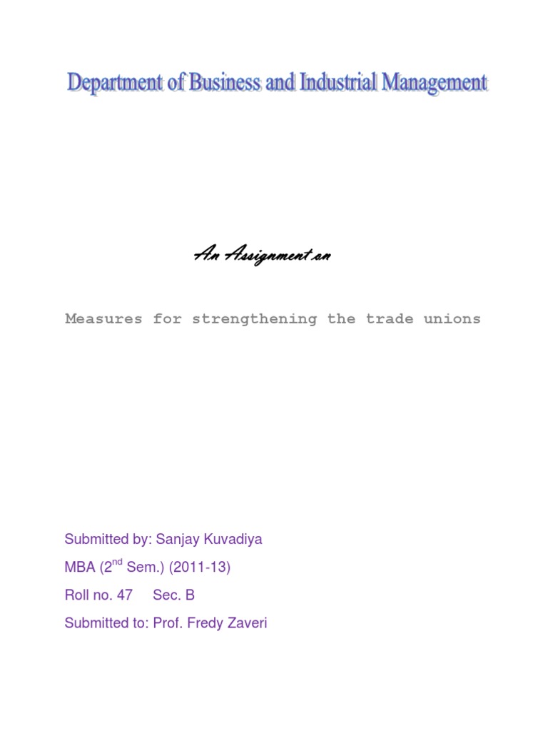 TRADE UNION MEANING DEFINITION visual data 3