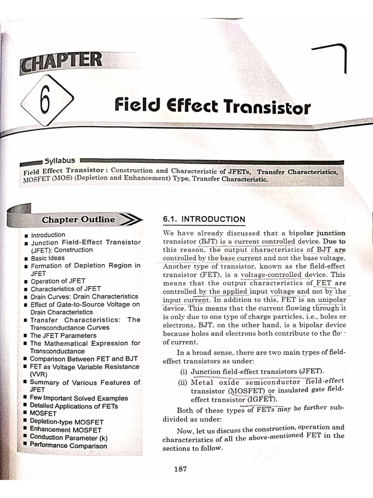 FET Book Notes | PDF