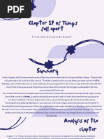 Chapter 22 Analysis of Things Fall Apart | PDF