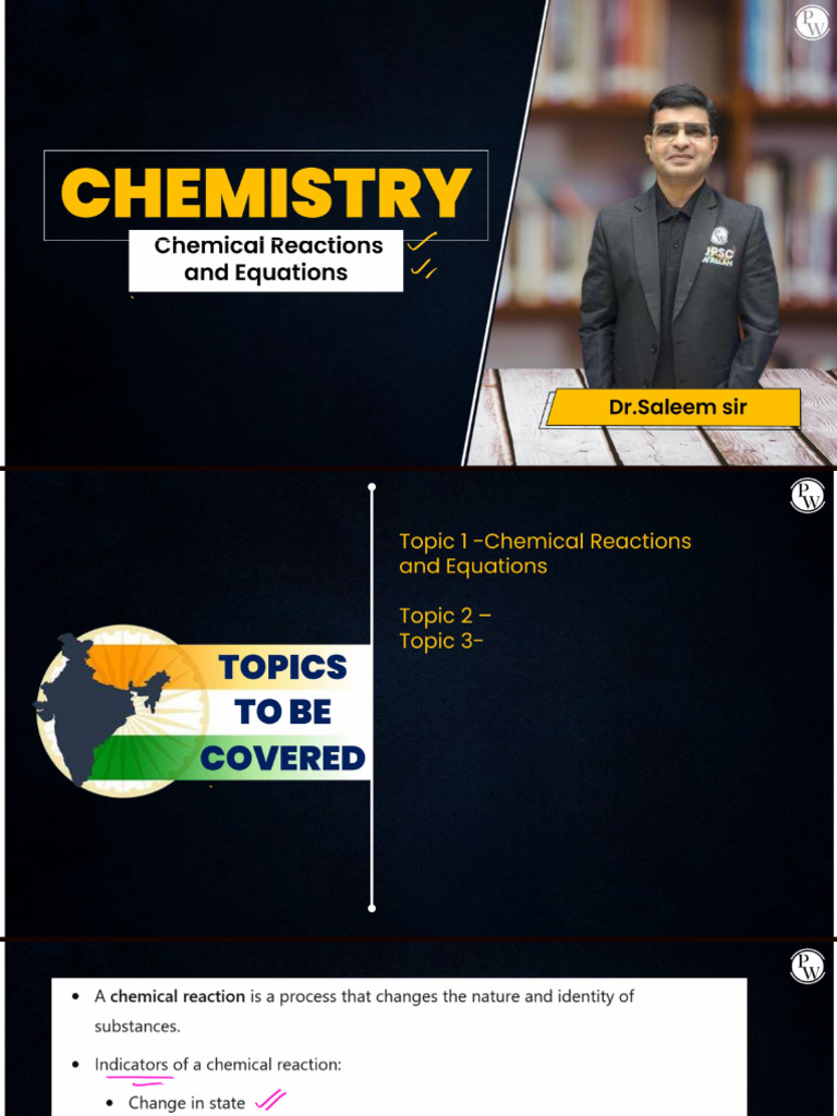 Chemistry 04 Class Notes | PDF