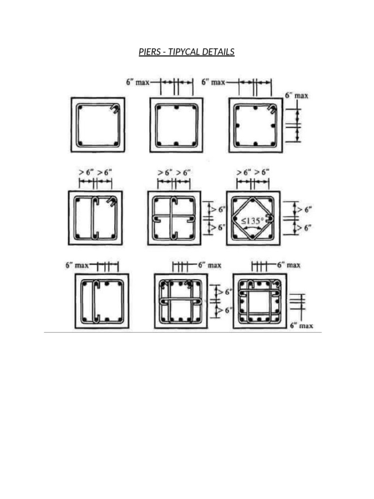 Piers Details | PDF