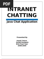 Download Intranet Chatting by Ketki Telore SN98495265 doc pdf