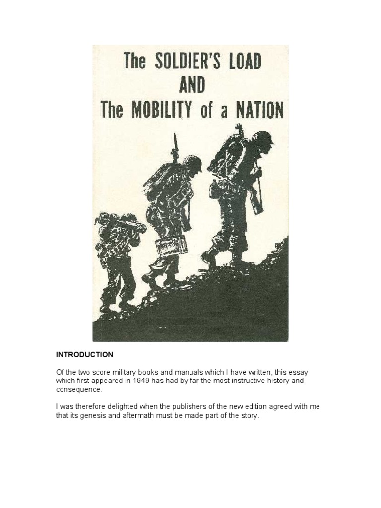 The Soldier's Load and The Mobility of A Nation | PDF | 101st Airborne ...