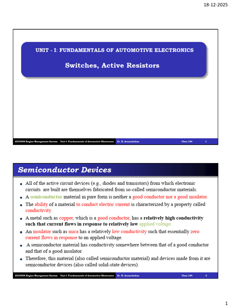 104 - Switches, Active Resistors | PDF | Semiconductors | Semiconductor ...