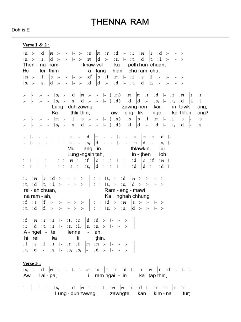 Henna Ram Lyrics and Analysis | PDF