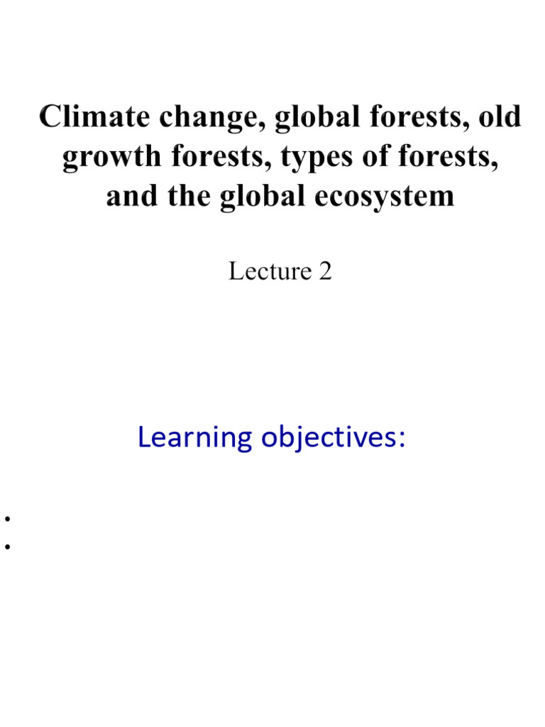 Forests and Climate Change Solutions | PDF | Forests | Climate Change