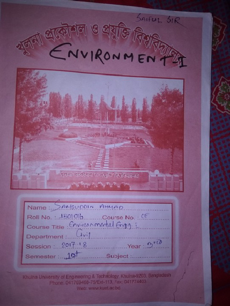 Saiful Sir | PDF