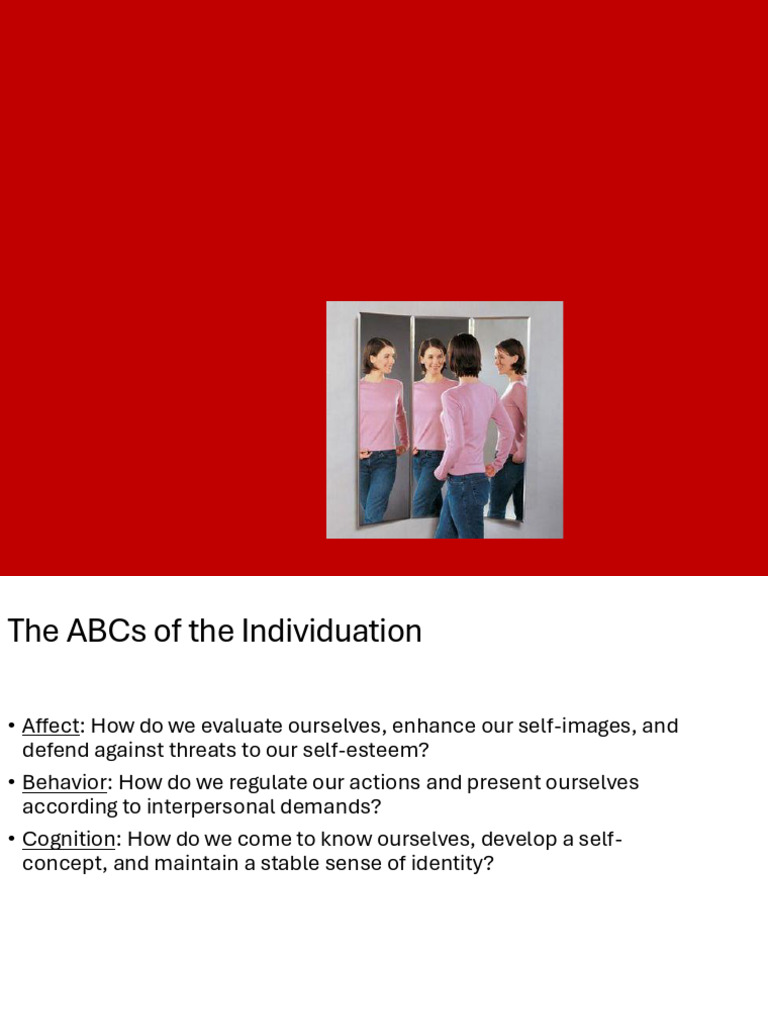 Understanding Self-Concept and Identity | PDF | Self Esteem | Self Concept