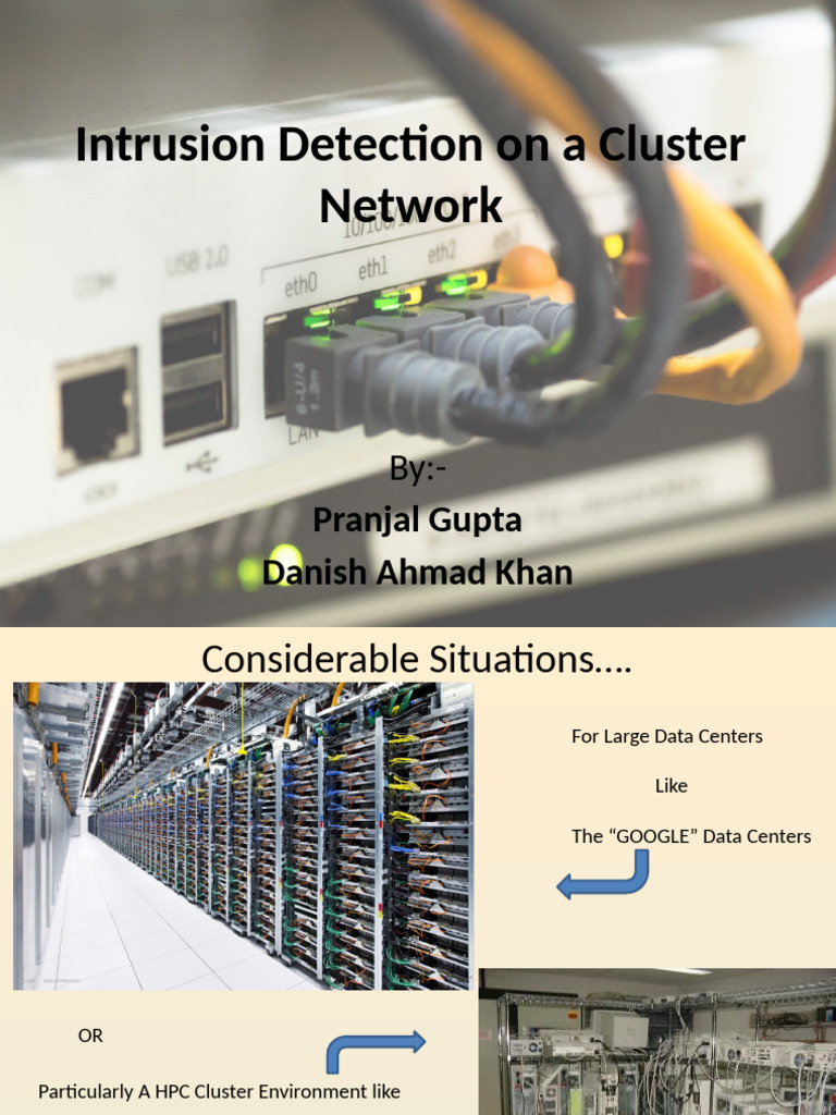 Intrusion Detection for Cluster Networks | PDF | Computer Network ...