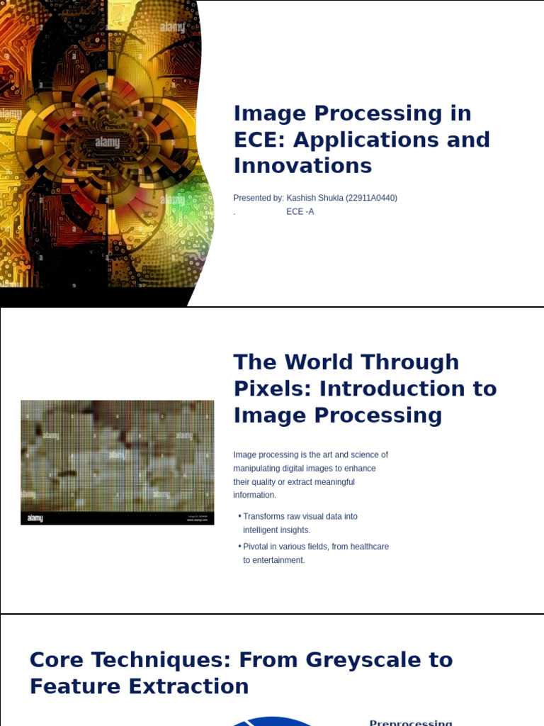 Innovations in Image Processing ECE | PDF | Artificial Intelligence ...
