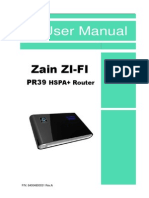 Zain PR39 User Manual 20110131-2