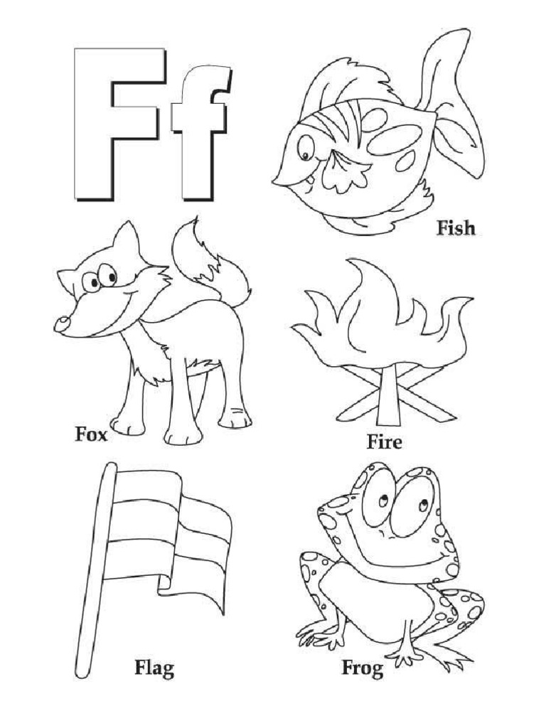 Coloring Letters | PDF