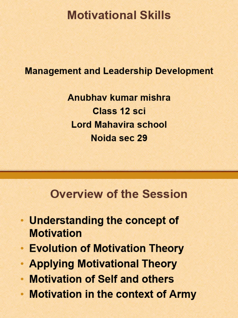 Understanding Motivation Theories | PDF | Motivational | Motivation