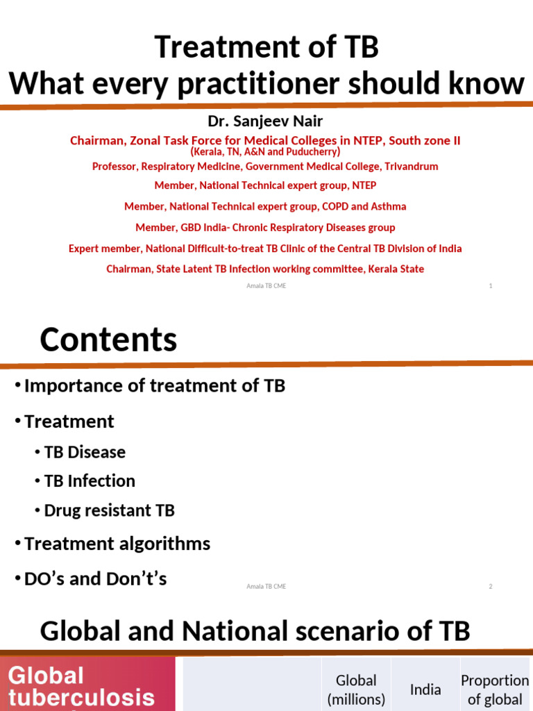 Comprehensive TB Treatment Guide | PDF | Tuberculosis | Health Care