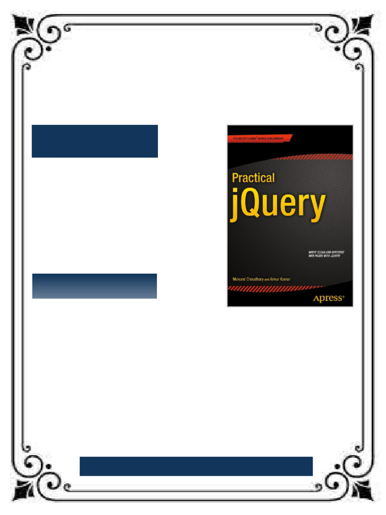 Practical jQuery 1st Edition Mukund Chaudhary ebook downloadable ...