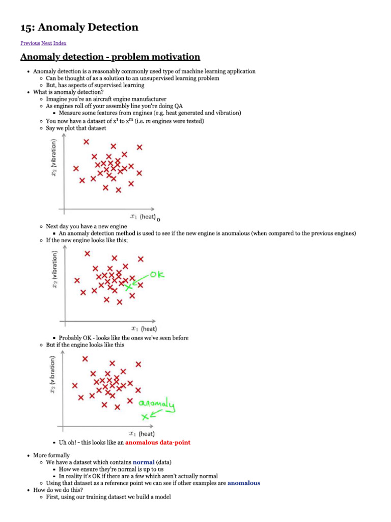 Anomaly Detection | PDF