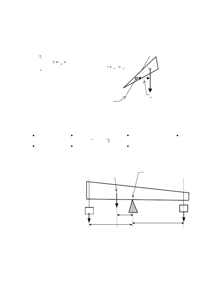 Balancing Torques in Static Equilibrium | PDF | Rotation Around A Fixed ...