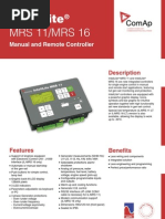 Remote Wiring Diagram - InteliLite MRS 16