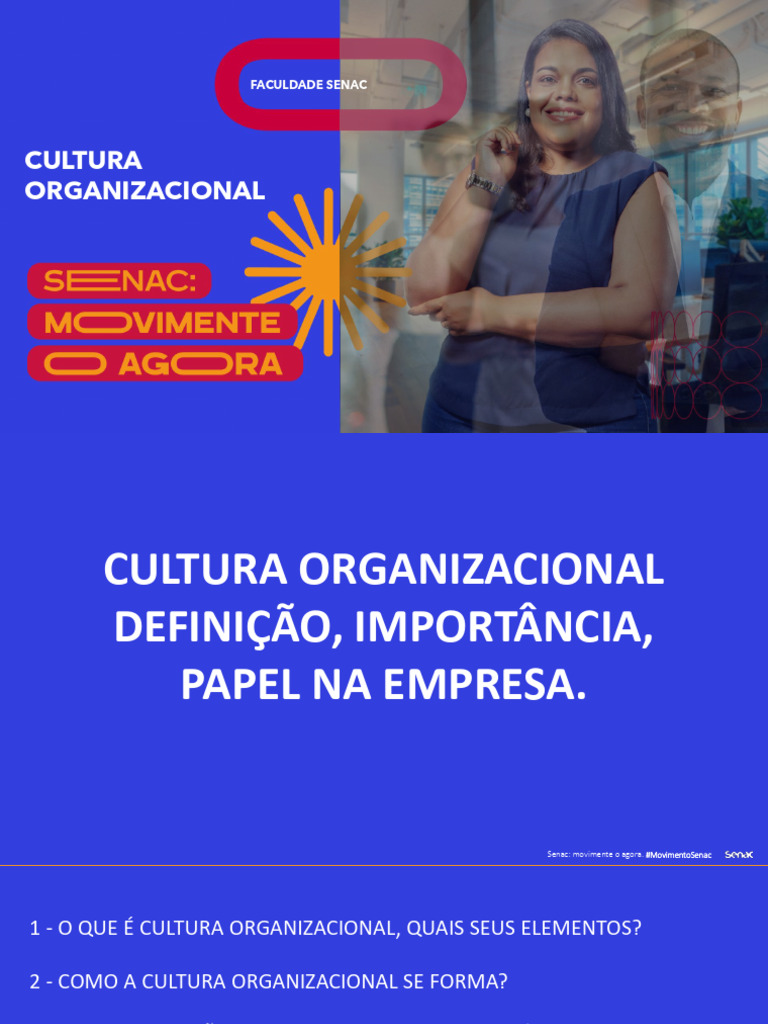 Cultura Organizacional: Definição e Importância | PDF | Cultura ...