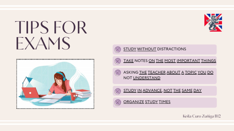 Tips for Exams (1) | PDF