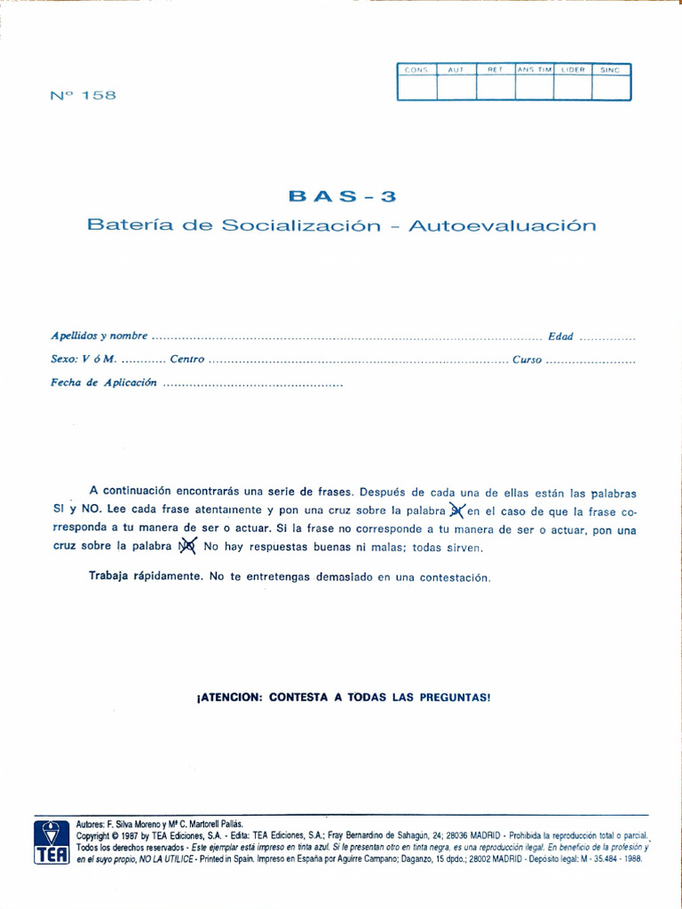 Bas 3 | PDF
