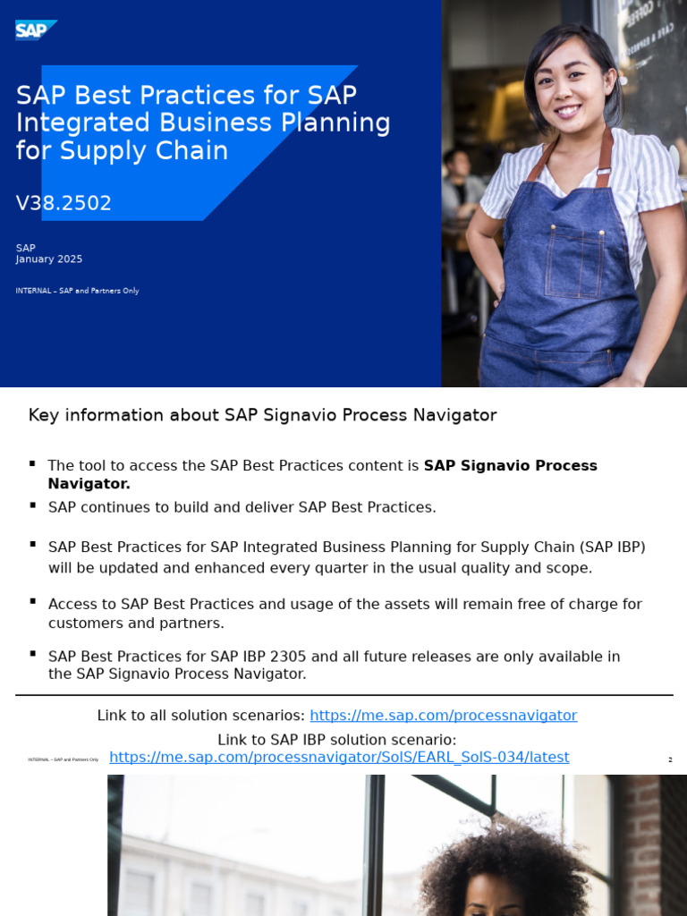 SAP Best Practices for IBP Supply Chain | PDF | Computing