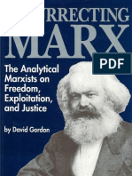 David Gordon Resurrecting Marx Studies in Social Philosophy &amp Policy 1991