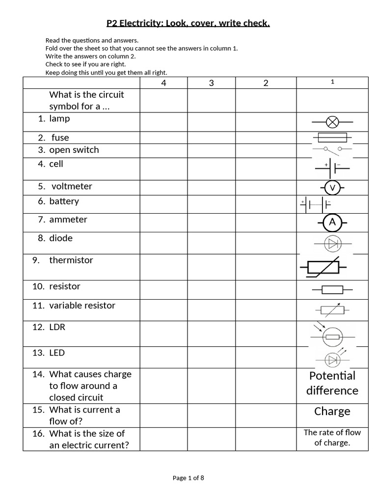 P2 Electricity LCWC | PDF | Alternating Current | Electric Current