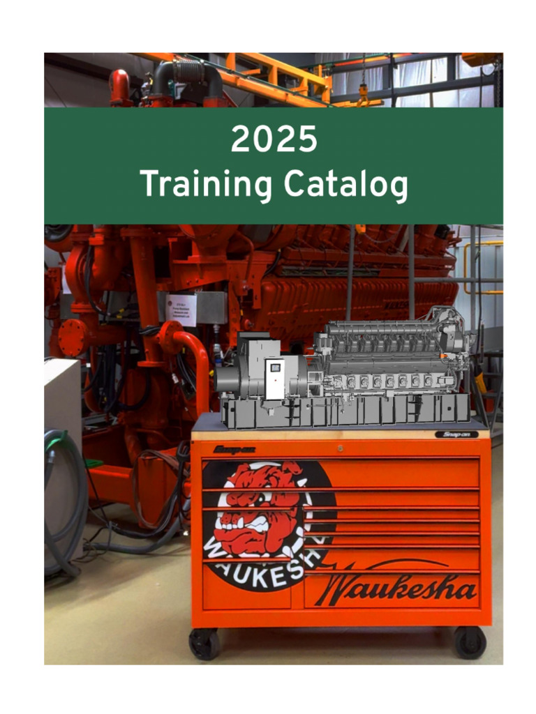 Waukesha Gas Engines Training Catalog 2025 | PDF | Piston | Educational ...