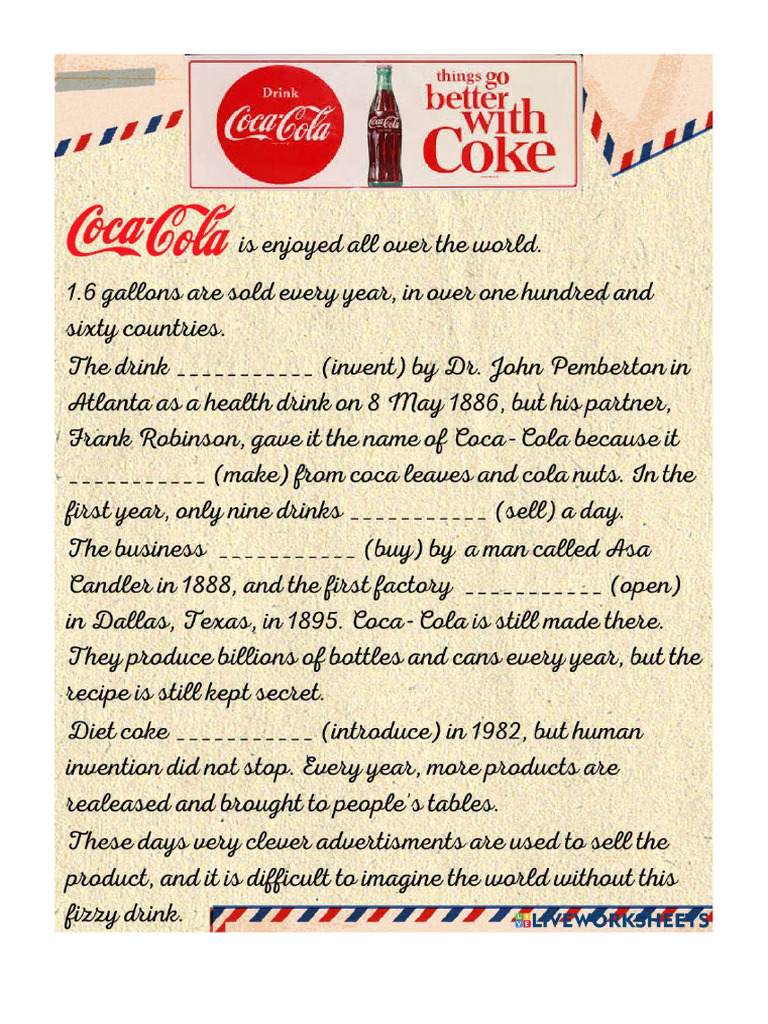 Coca Cola | PDF