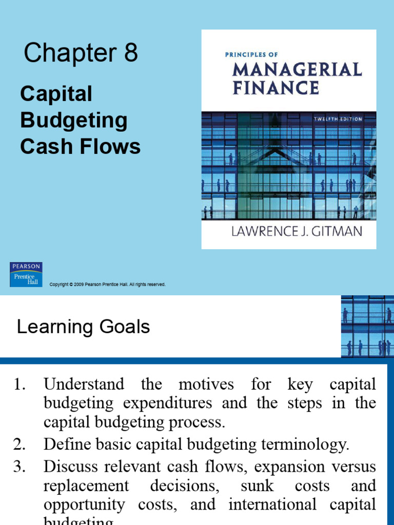 Chapter 8-Capital BUdgeting Cash Flow.ppt | PDF | Depreciation | Book Value