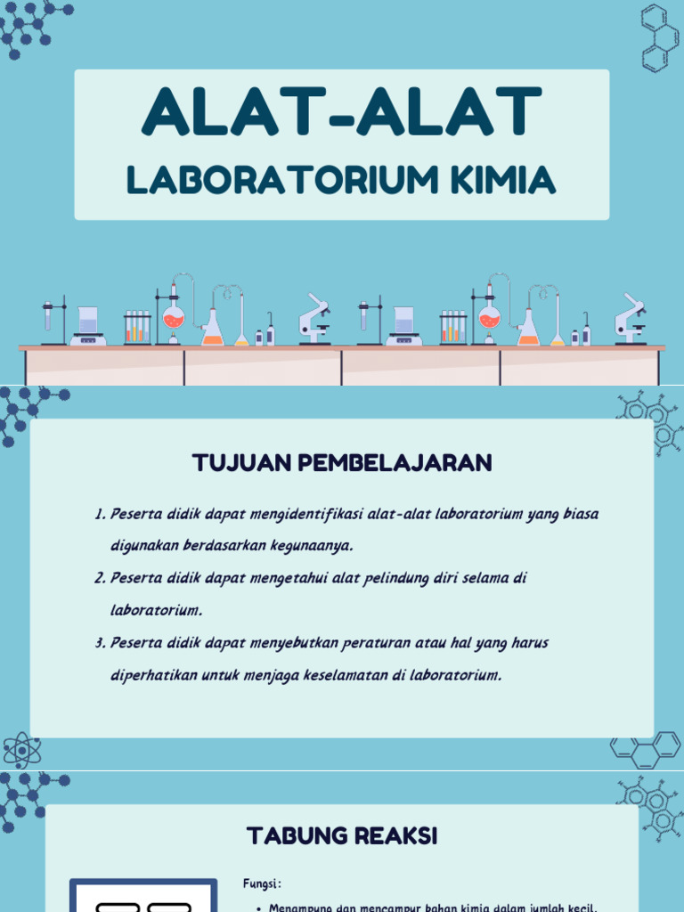 Alat Laboratorium Kimia dan Keamanannya | PDF