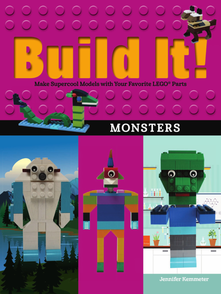 Build LEGO Monster Models Guide | PDF | Monsters