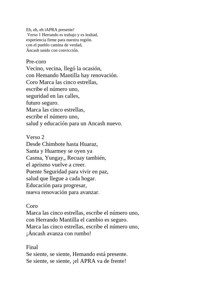 Letra Musica | PDF