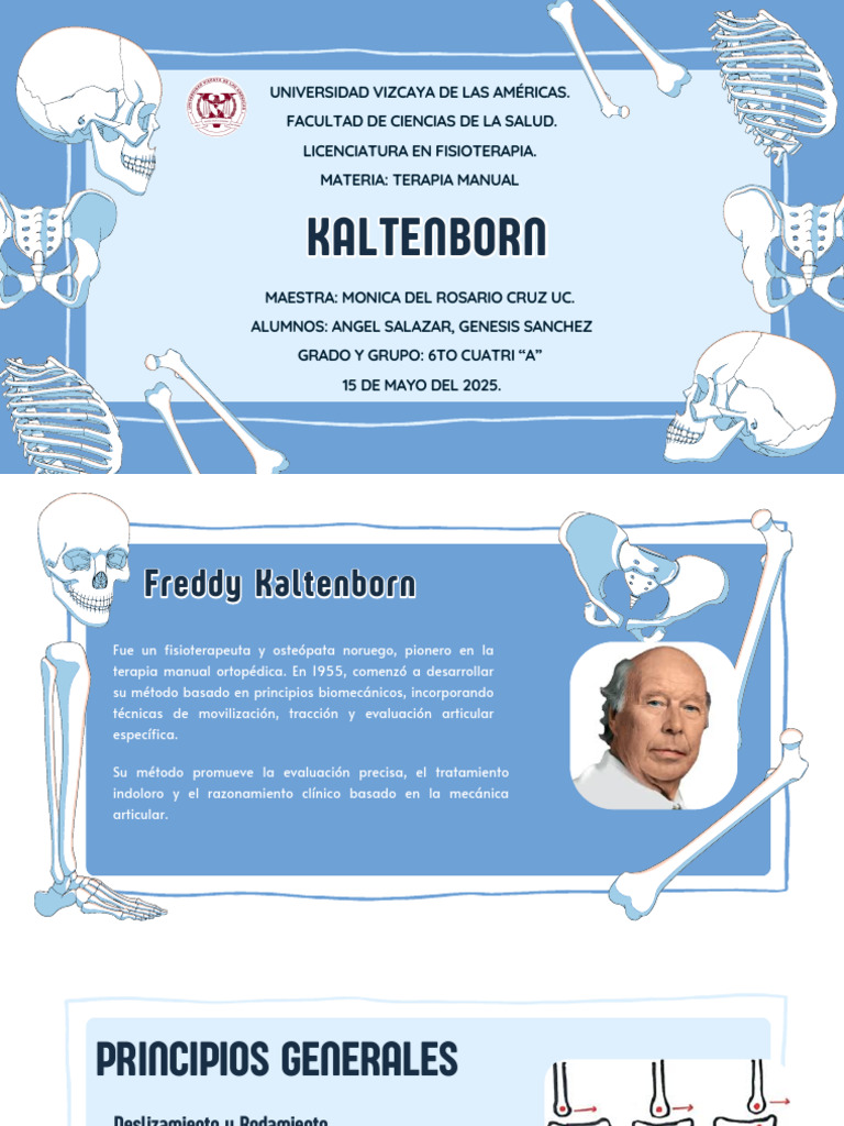 Método Kaltenborn en Terapia Manual | PDF | Terapia física