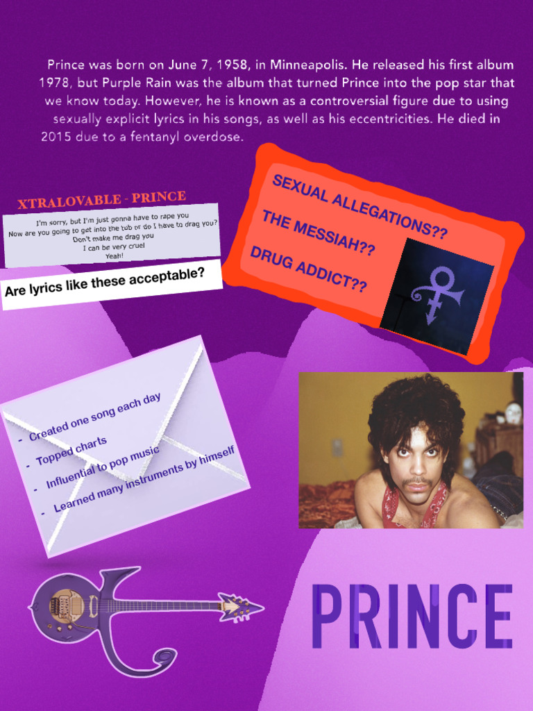 Prince: Pop Icon and Controversial Figure | PDF